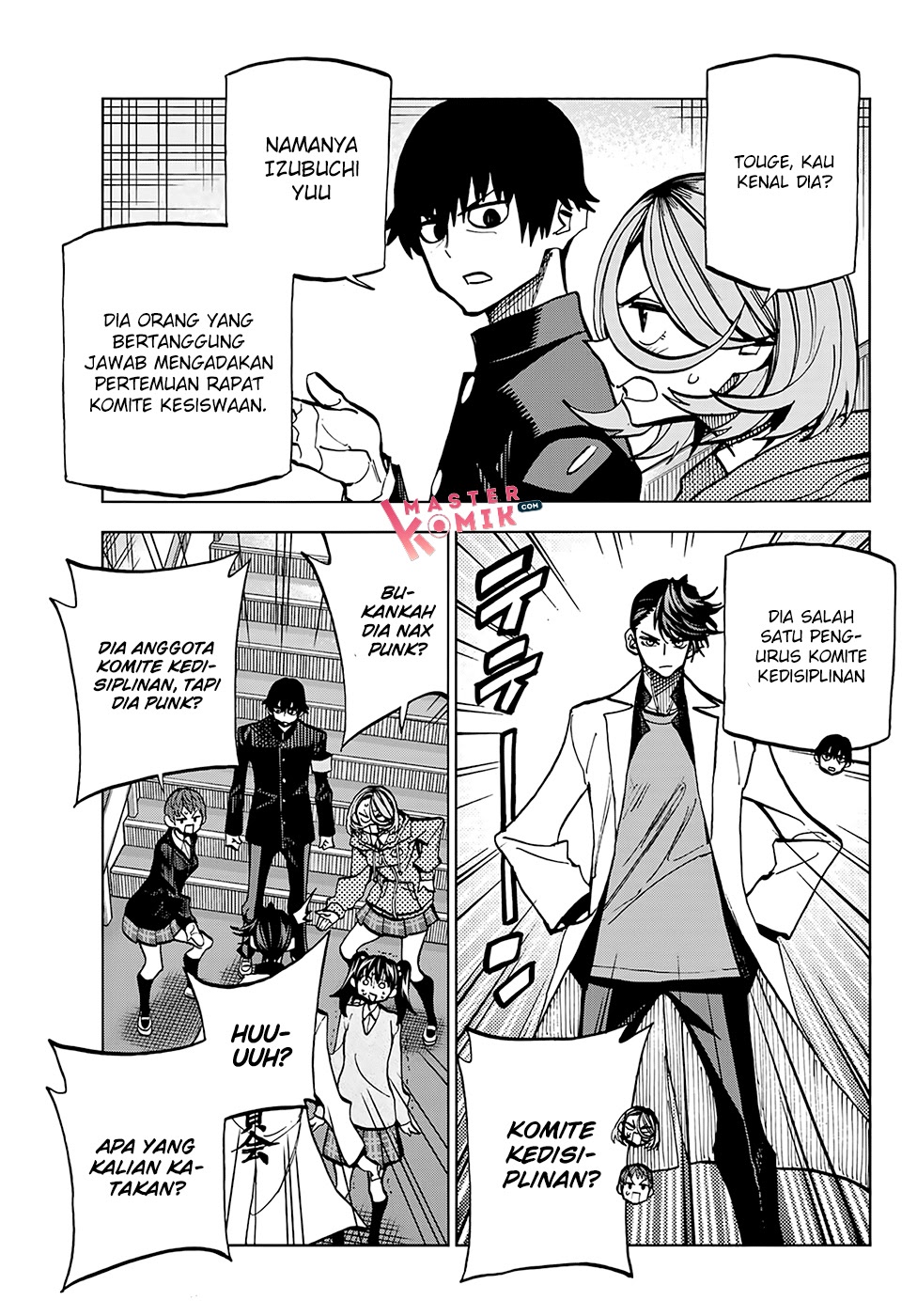 The Story Between a Dumb Prefect and a High School Girl with an Inappropriate Skirt Length chapter 4